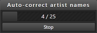 Auto-correct is in progress
