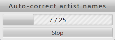 Auto-correct is in progress