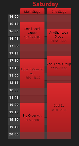The complete tutorial line-up